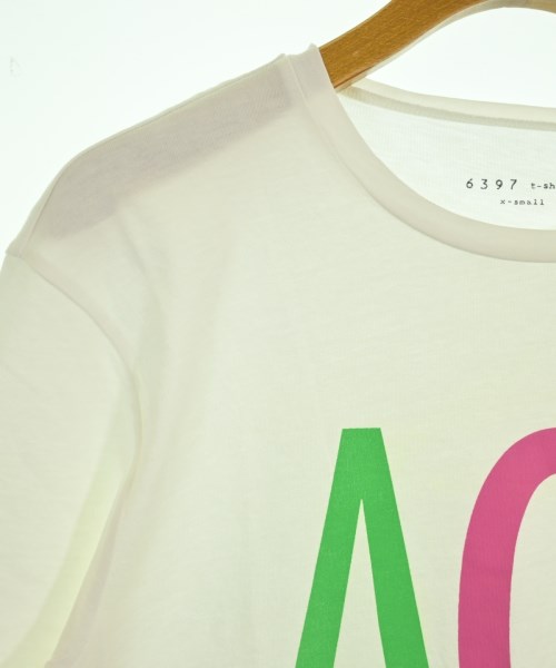 6397（シックススリーナインセブン）Tシャツ・カットソー 白 サイズ:XS レディース/2200721290041