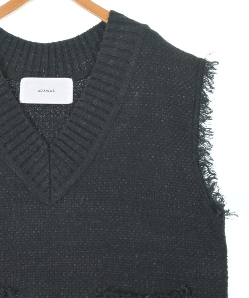 ADAWAS（アダワス）ベスト 黒 サイズ:F レディース/2200621684087