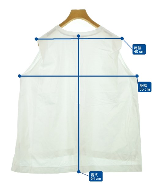 ADAWAS（アダワス）ノースリーブ 白 サイズ:F レディース/2200625068210