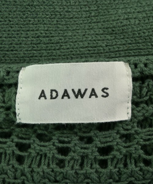 ADAWAS（アダワス）カーディガン 緑 サイズ:F レディース/2200625068241