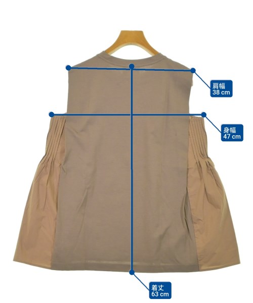 ADAWAS（アダワス）ノースリーブ ベージュ サイズ:F レディース/2200630053263