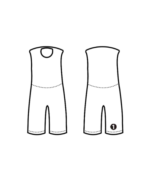 ADAWAS（アダワス）オールインワン/サロペット 黒 サイズ:F レディース/2200644741446