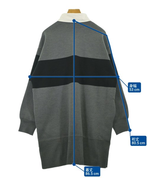 ADAWAS（アダワス）ニット・セーター グレー サイズ:F レディース/2200644744997