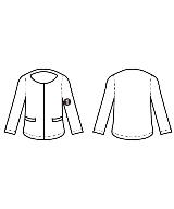 ADAWAS（アダワス）ジャケット 白 サイズ:F レディース/2200644745062