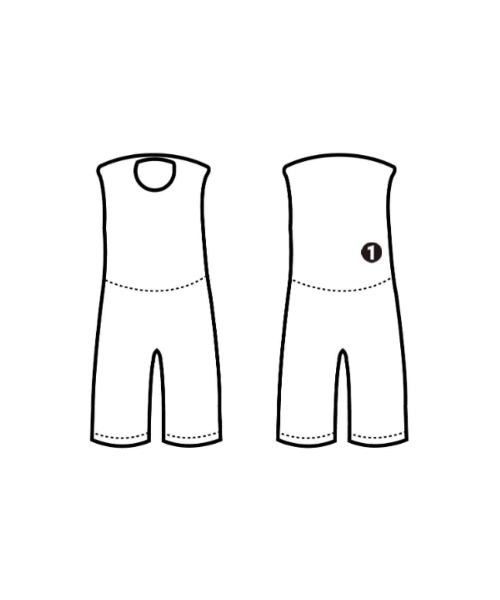 ADAWAS（アダワス）オールインワン/サロペット 黒 サイズ:F レディース/2200644745079