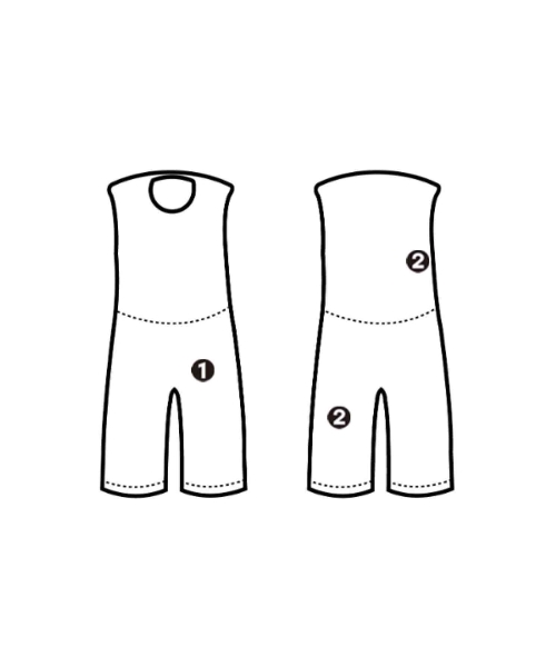 ADAWAS（アダワス）オールインワン/サロペット 黒 サイズ:F レディース/2200644745086