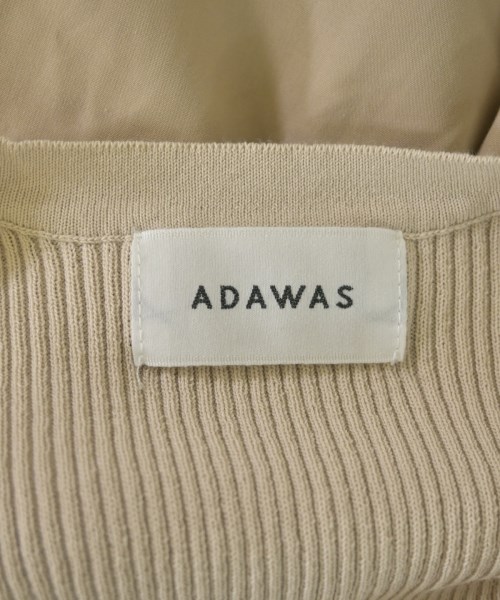 ADAWAS（アダワス）ワンピース ベージュ サイズ:F レディース/2200614201192