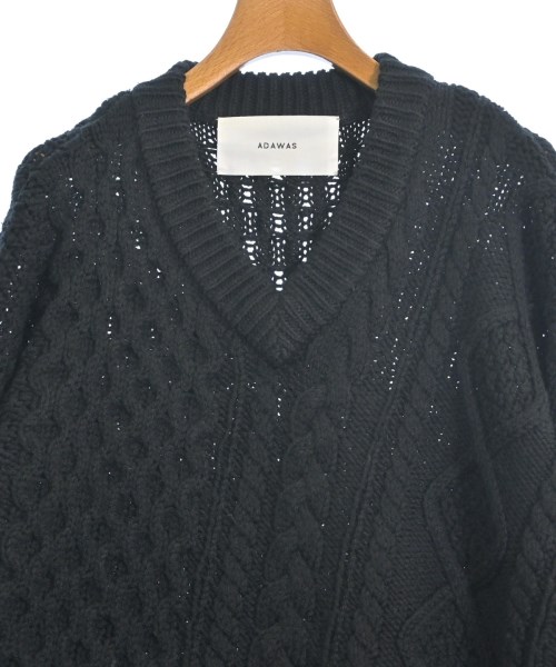 ADAWAS（アダワス）ニット・セーター 黒 サイズ:38(M位) レディース/2200622541037