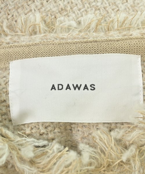 ADAWAS（アダワス）ノーカラージャケット ベージュ サイズ:F レディース/2200617446019