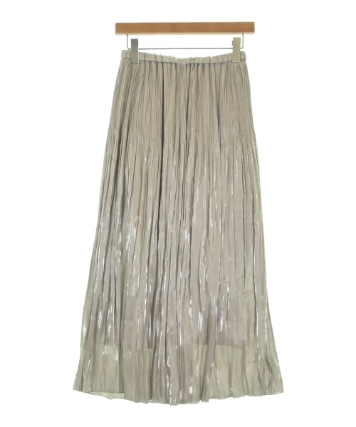 ADAWAS(アダワス)ロング・マキシ丈スカート グレー サイズ:38(M位)/2200671438098