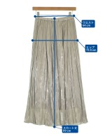 ADAWAS（アダワス）ロング・マキシ丈スカート グレー サイズ:38(M位) レディース/2200671438098