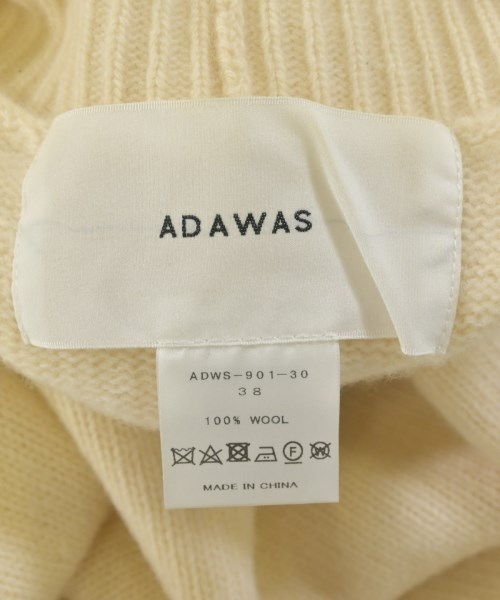 ADAWAS（アダワス）ニット・セーター 白 サイズ:38(M位) レディース/2200692499290