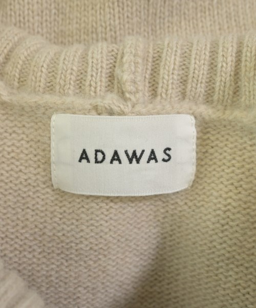 ADAWAS（アダワス）ニット・セーター ベージュ サイズ:F レディース/2200692499306