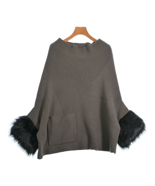 ADAWAS(アダワス)ニット・セーター 茶 サイズ:38(M位)/2200648984016