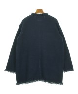 ADAWAS（アダワス）ノーカラージャケット 紺 サイズ:F レディース/2200656751013