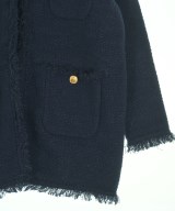 ADAWAS（アダワス）ノーカラージャケット 紺 サイズ:F レディース/2200656751013