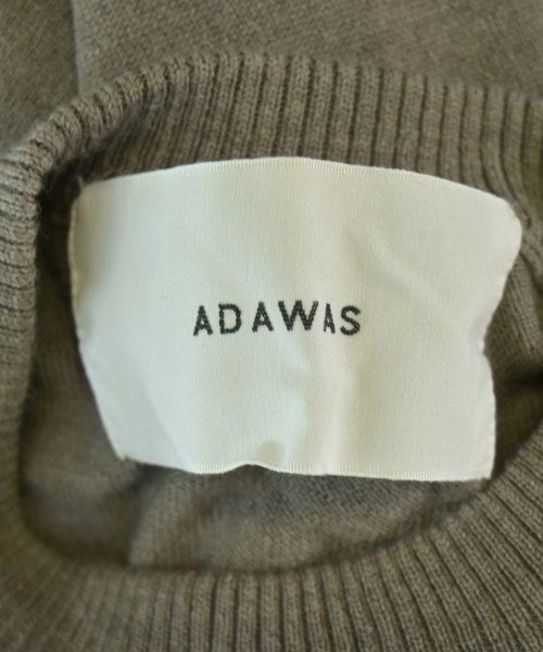ADAWAS（アダワス）ワンピース 茶 サイズ:38(M位) レディース/2200646144061