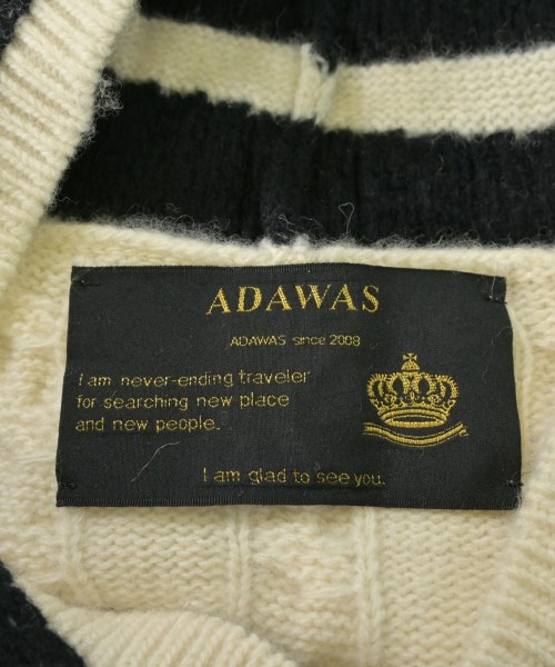 ADAWAS（アダワス）ベスト 白 サイズ:38(M位) レディース/2200623356036