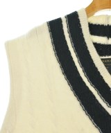 ADAWAS（アダワス）ベスト 白 サイズ:38(M位) レディース/2200623356036