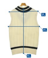 ADAWAS（アダワス）ベスト 白 サイズ:38(M位) レディース/2200623356036