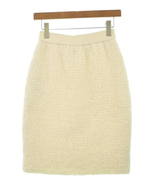 ADAWAS（アダワス）ひざ丈スカート 白 サイズ:F レディース/2200650537019