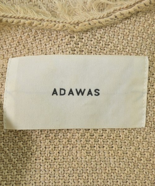 ADAWAS（アダワス）ベスト ベージュ サイズ:F レディース/2200723449072