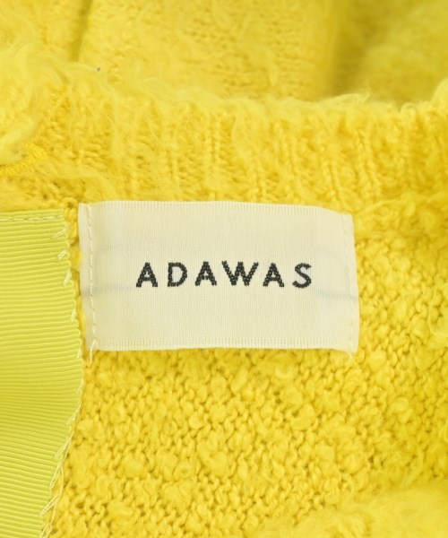 ADAWAS（アダワス）ニット・セーター 黄 サイズ:F レディース/2200681192041
