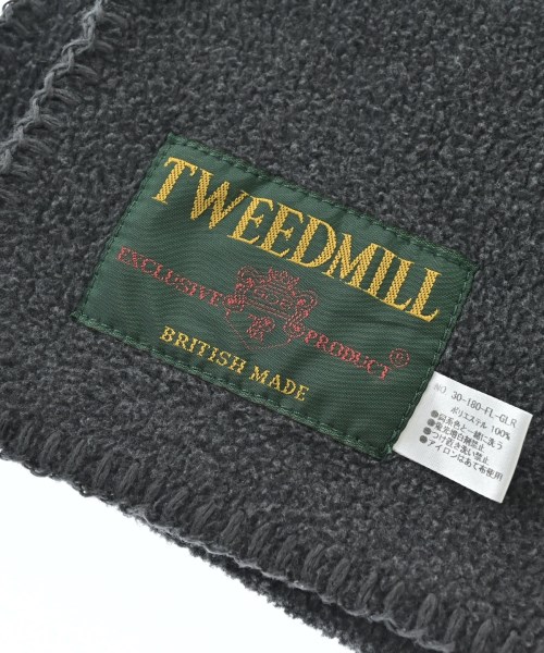 TWEED MILL（ツイードミル）マフラー グレー サイズ:- メンズ/2200677285054