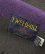 TWEED MILL（ツイードミル）マフラー 紫 サイズ:- メンズ/2200657878023