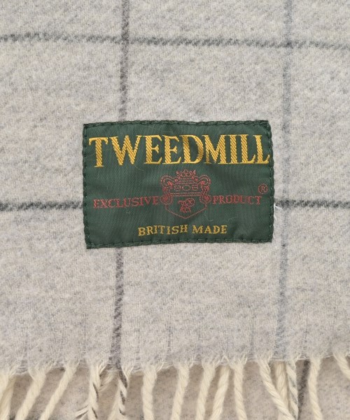TWEED MILL（ツイードミル）ストール グレー サイズ:- メンズ/2200667385139