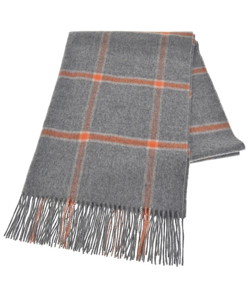 TWEED MILL(ツイードミル)ストール グレー サイズ:-/2200637498043