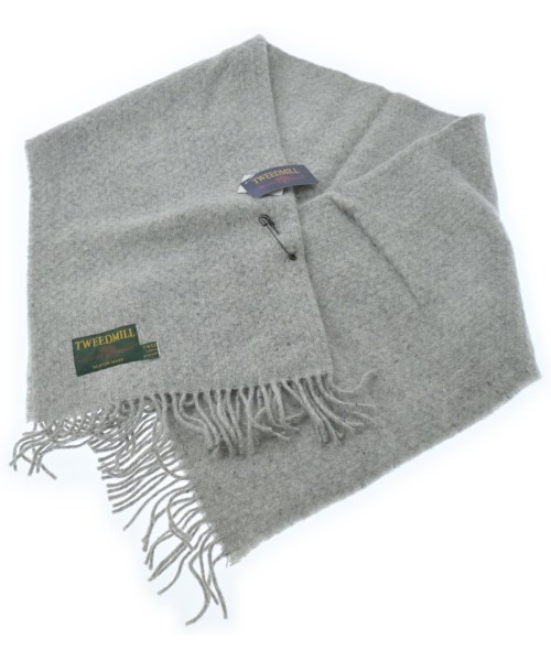 TWEED MILL(ツイードミル)マフラー グレー サイズ:-/2200630090152