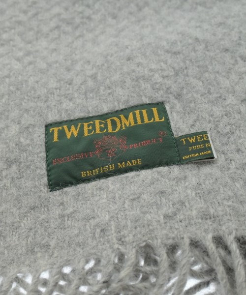 TWEED MILL（ツイードミル）マフラー グレー サイズ:- レディース/2200630090152