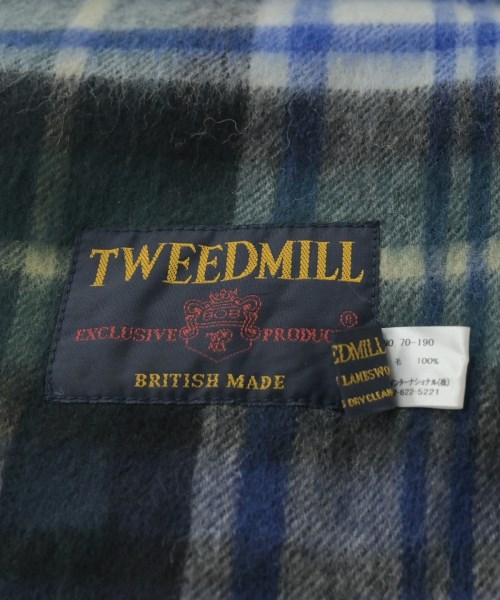 TWEED MILL（ツイードミル）ストール 緑 サイズ:- レディース/2200638174151