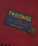 TWEED MILL（ツイードミル）ストール 赤 サイズ:- レディース/2200620752015