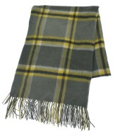 TWEED MILL（ツイードミル）ストール カーキ サイズ:- レディース/2200619633141