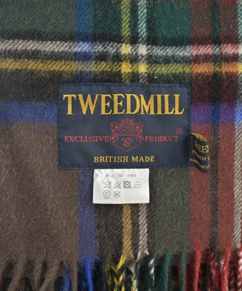 TWEED MILL（ツイードミル）マフラー 茶 サイズ:- レディース/2200618916054