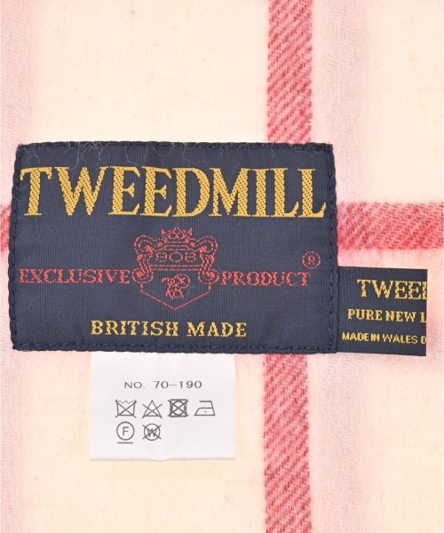 TWEED MILL（ツイードミル）ストール 白 サイズ:- レディース/2200606063074
