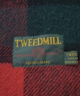 TWEED MILL（ツイードミル）マフラー 赤 サイズ:- レディース/2200687976126