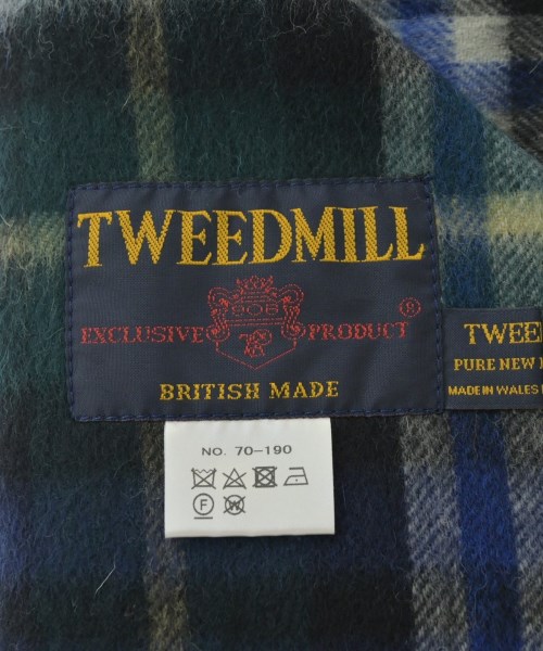 TWEED MILL（ツイードミル）ストール 緑 サイズ:- レディース/2200692650424