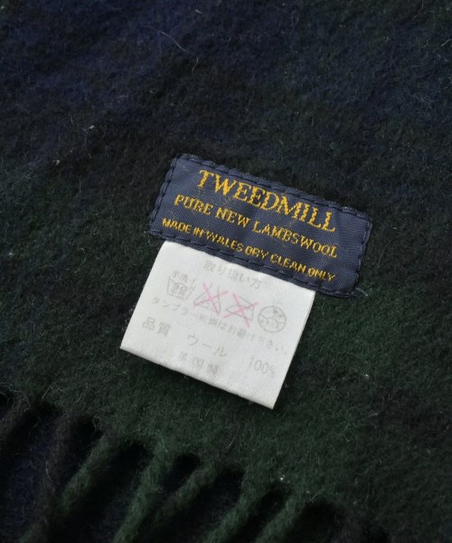 TWEED MILL（ツイードミル）マフラー 緑 サイズ:- レディース/2200647066058