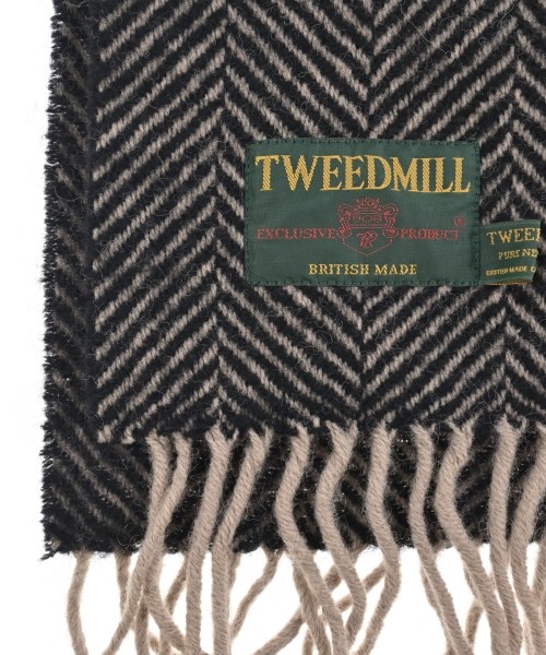 TWEED MILL（ツイードミル）ストール 紺 サイズ:- レディース/2200641110092