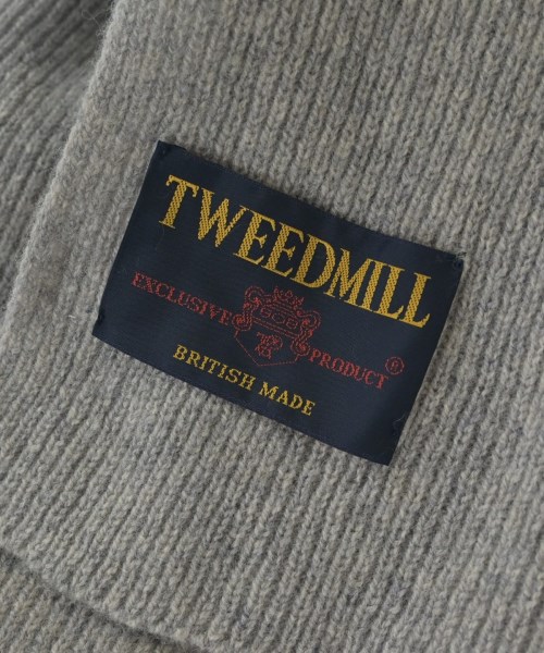TWEED MILL（ツイードミル）マフラー グレー サイズ:- レディース/2200719489044