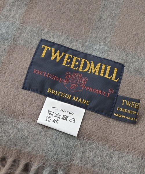 TWEED MILL（ツイードミル）マフラー ベージュ サイズ:- レディース/2200678482056