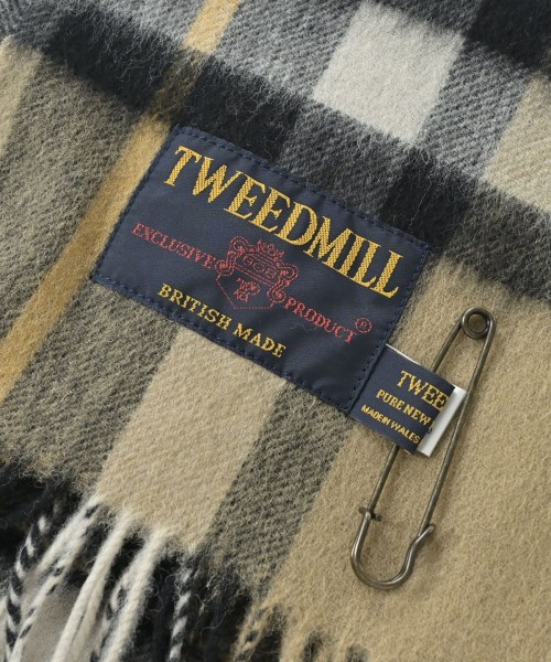 TWEED MILL（ツイードミル）マフラー ベージュ サイズ:- レディース/2200681286085