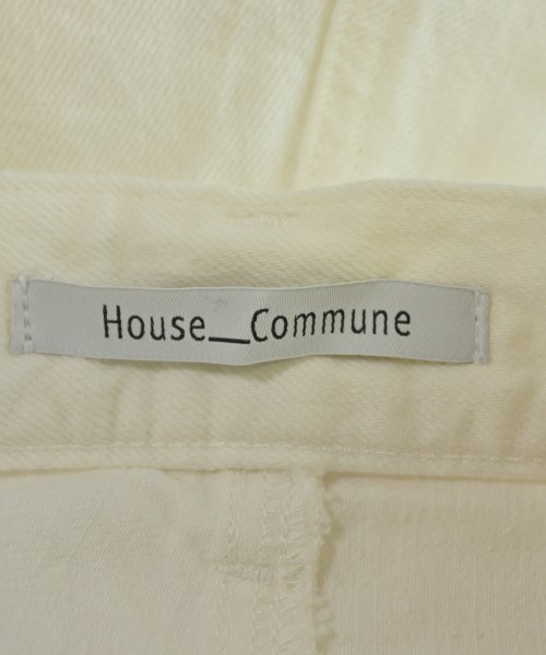 House_Commune（ハウスコミューン）チノパン 白 サイズ:38(M位) レディース/2200730416265