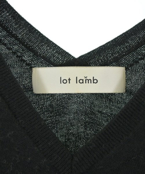 lot lamb（ロットラム）ニット・セーター 黒 サイズ:36(S位) レディース/2200724723065