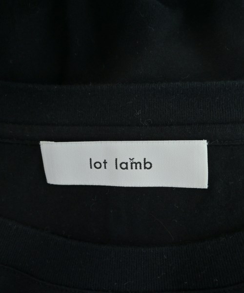 lot lamb（ロットラム）Tシャツ・カットソー 黒 サイズ:36(S位) レディース/2200716842590