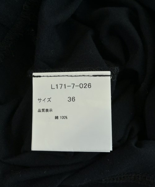 lot lamb（ロットラム）Tシャツ・カットソー 黒 サイズ:36(S位) レディース/2200716842590