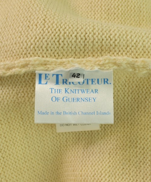 Le Tricoteur（ルトリコチュール）ニット・セーター 白 サイズ:42(XS位) メンズ/2200627554018